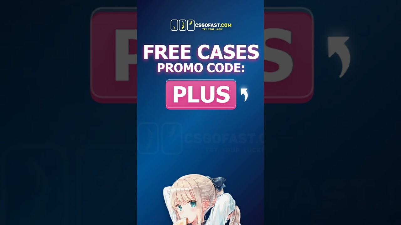 Maximum wins CSGO FAST PROMO CODE! Use PLUS to get free boxes!