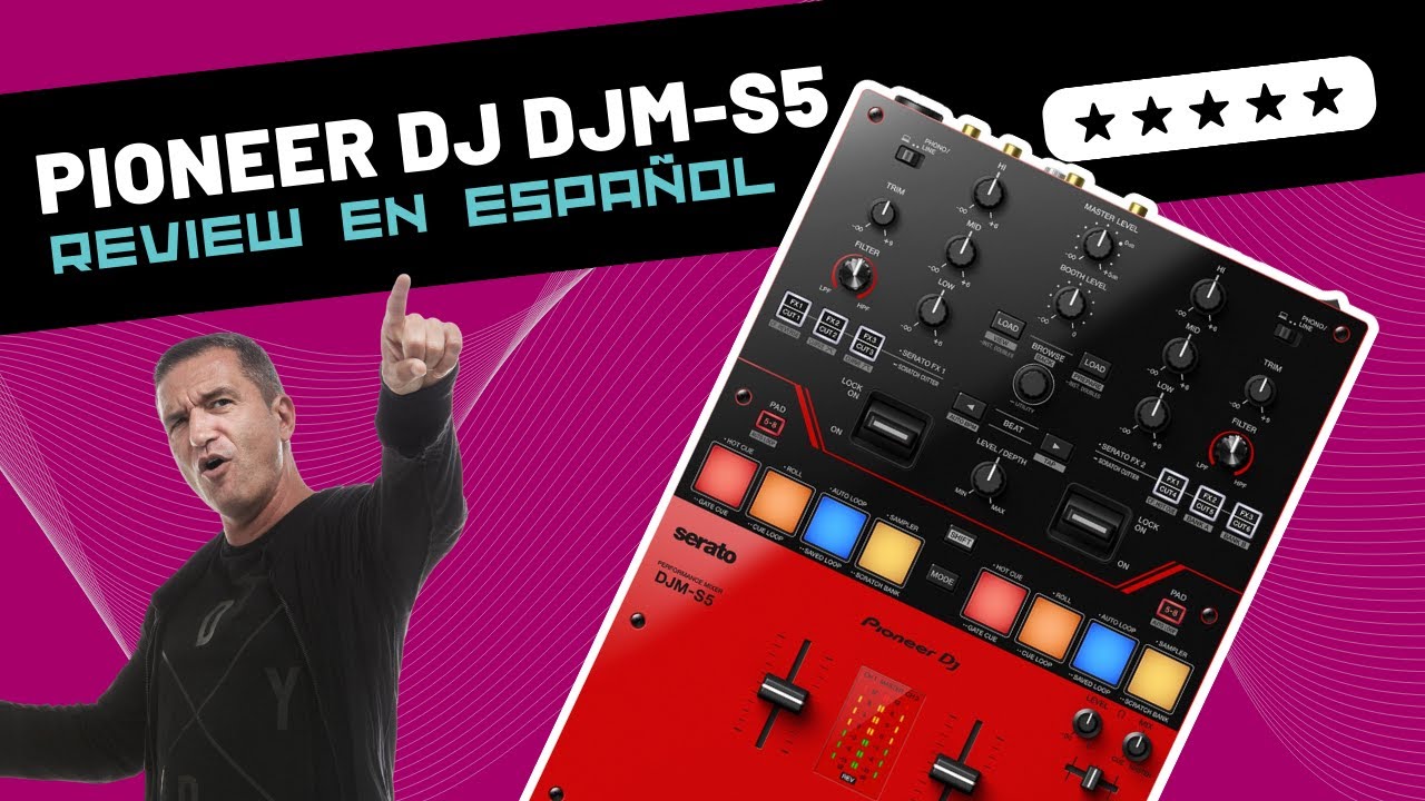 Pioneer DJ DJM-S5 🇪🇸 Unboxing & Review - YouTube