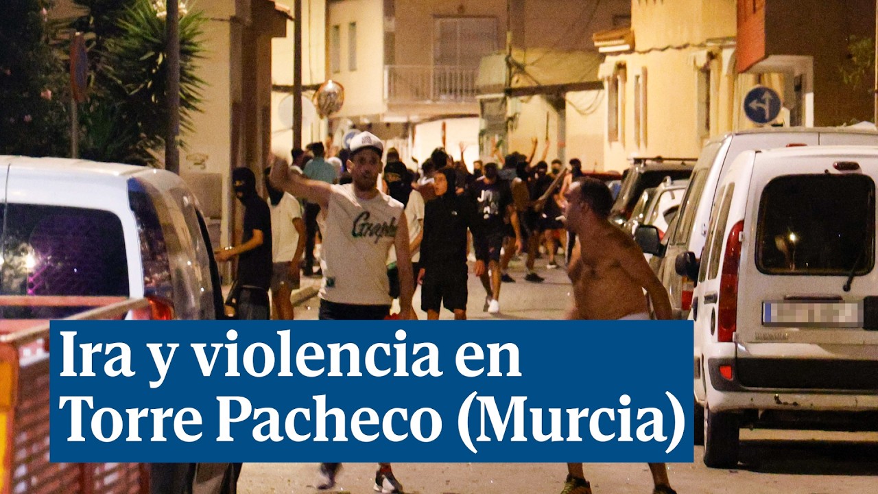 Nueva noche de disturbios y violencia en Torre Pacheco Murcia