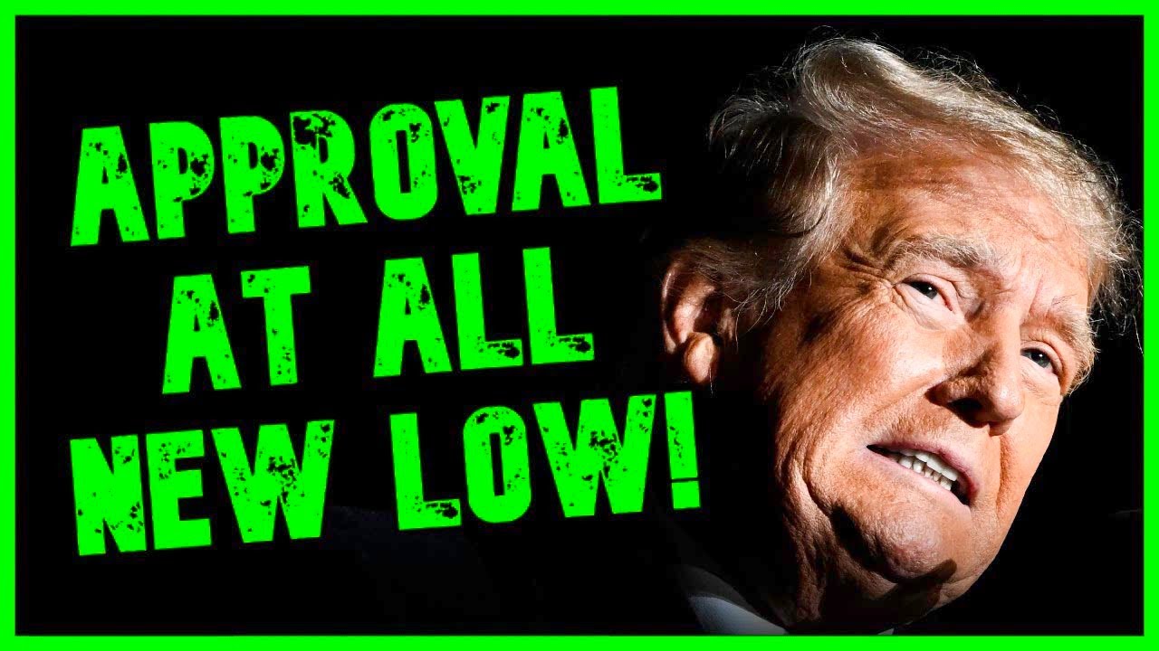 TRUMP’S APPROVAL TANKS TO 2ND TERM LOW | The Kyle Kulinski Show