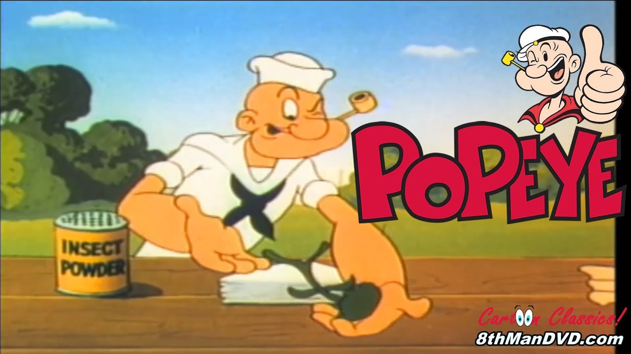 POPEYE THE SAILOR MAN Gopher Spinach (1954) (Remastered) (HD 1080p