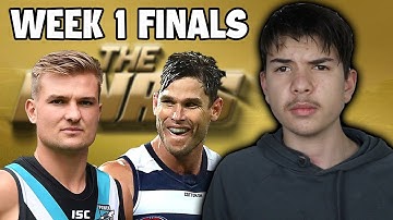 Week 1 Finals AFL Tips + Predictions 2021