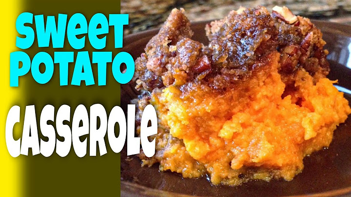 Taste of home sweet potato casserole with marshmallows