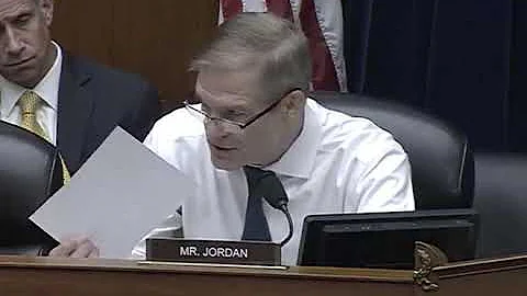 Rep. Jordan Points Out Democrats' Hypocrisy on Hillary's Emails
