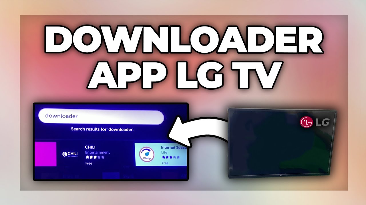 Lg Download LG TV install downloader app - Tutorial - YouTube