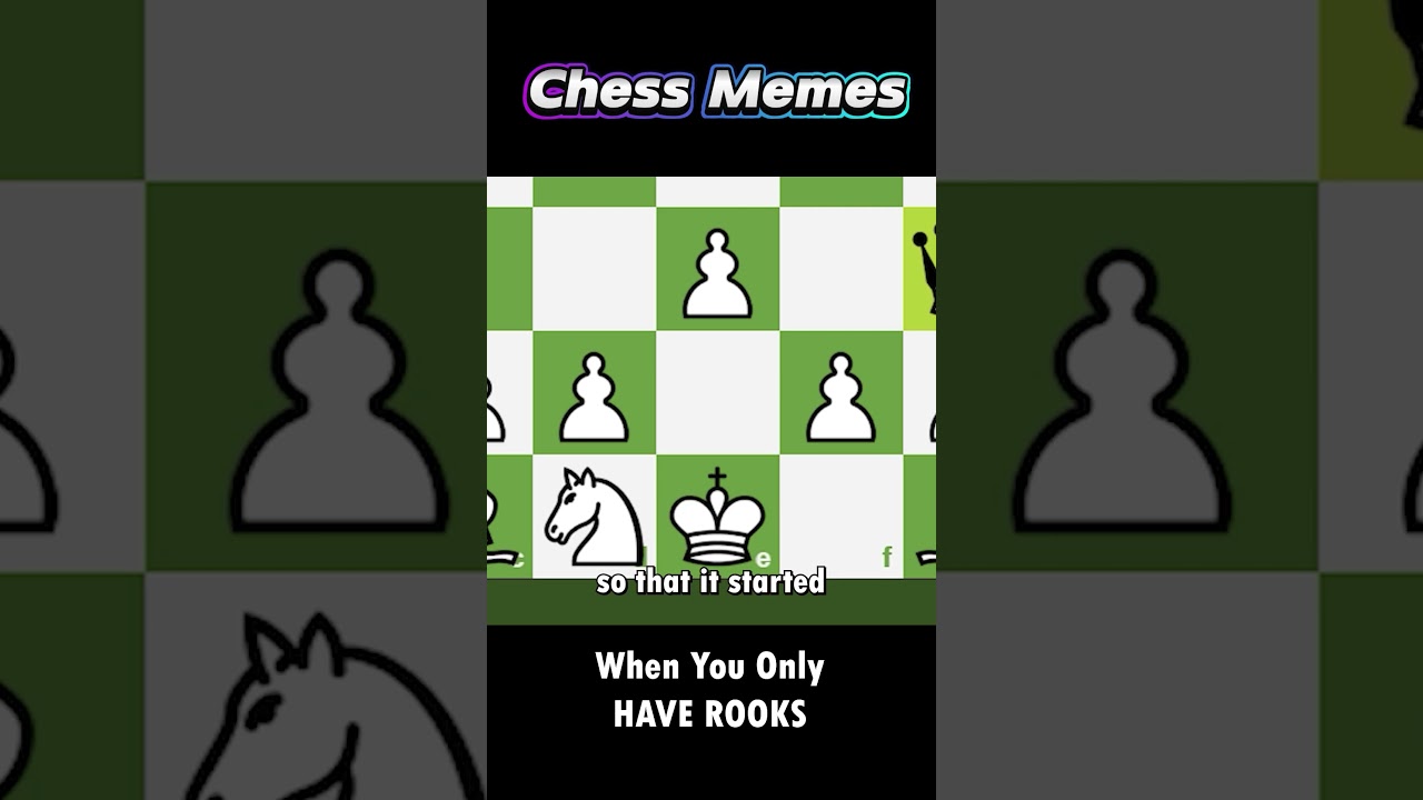 Why Would He Move His Pawn Like That? | Chess Memes