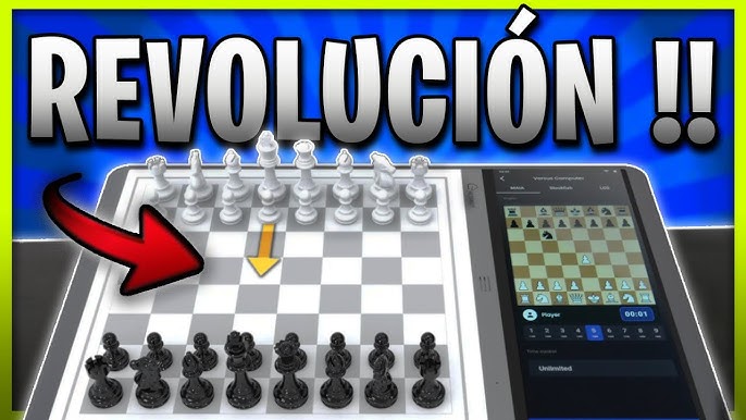 Chessnut jugar al ajedrez online con tablero físico 