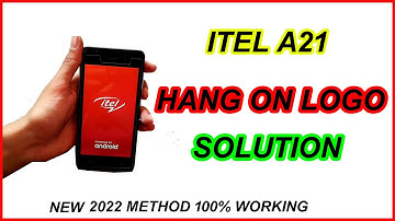 How to Flash Itel A21 Without Any Dongle. ITEL A21 HANG ON LOGO SOLUTION