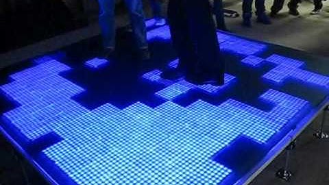 Interactive LED Floor Tile