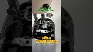 máy điện tử cắt chỉ suốt ngắn P2 #shorts