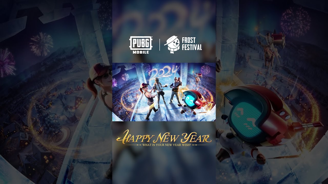 PUBG MOBILE  Happy New Year