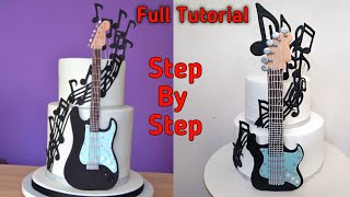 Guitar Birthday Cake | Guitar Theme Cake Design | Music Cake | Seller FactG