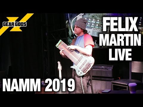 NAMM 2019 - FELIX MARTIN Live Performance at the LINE 6 Booth  | GEAR GODS