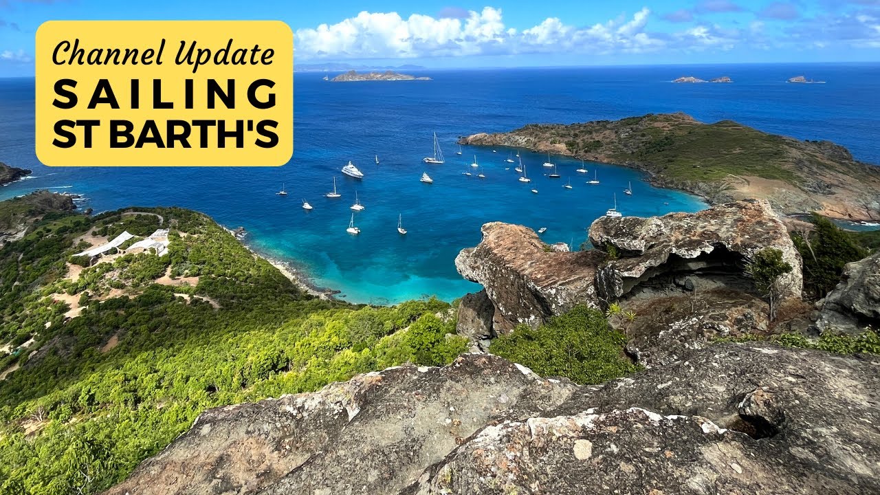 Sailing St Barth's - Super & Mega Yachts, a Spectacular Anchorage & a Rockefeller Ruin