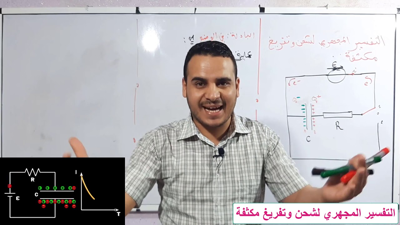 41# التفسير المجهري لشحن وتفريغ مكثفة الأستاذ طواهرية عبد العزيز