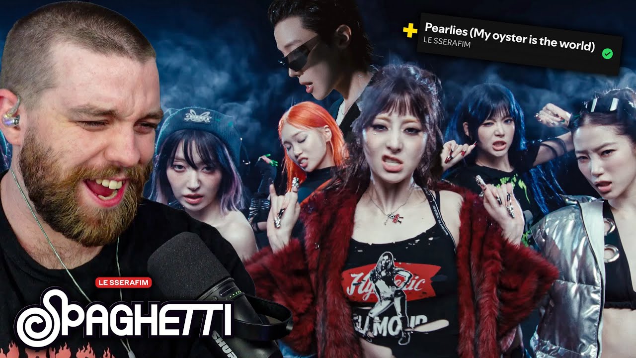«Spaghetti» от LE SSERAFIM (при участии Джей-Хоупа) 🍝 Это был настоящий пир! + Слушайте, Pearlies!