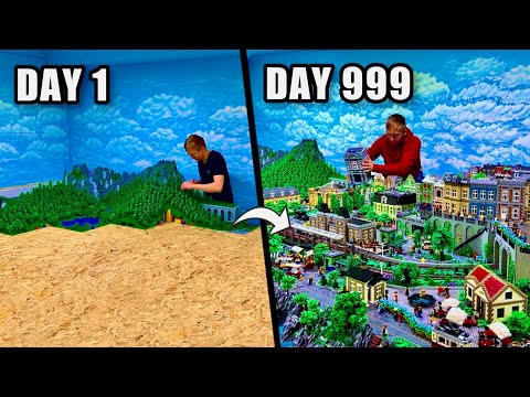 LEGO CITY timelapse (3 ans à faire) (brickcrafts)