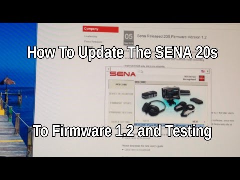 Update Sena 50с Firmware