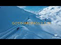 Schneeräumung am Gotthardpass 2019 Uri