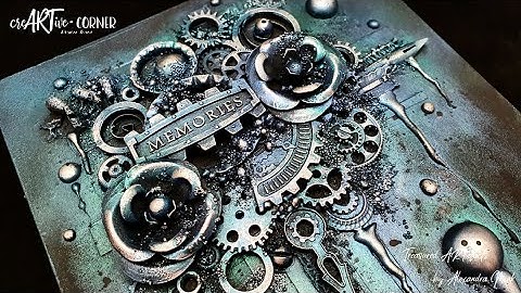 3D Collage ‘Memories’ | Mixed Media Tutorial | DT Project for CreARTive Corner