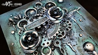 3D Collage ‘Memories’ | Mixed Media Tutorial | DT Project for CreARTive Corner screenshot 5