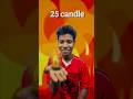 25 candle challenge.....#shorts #challenge #games
