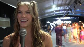 Abby The Supermodel Interview At Miami Swim Week
