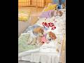 愛情深い二匹のわんちゃん #癒やし動画 #眠る