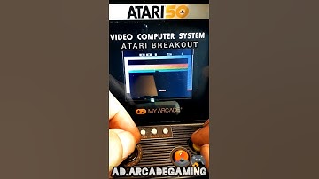 Atari Breakout Gameplay My Arcade Atari Micro Player Pro