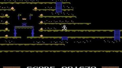 Mountain King - Atari 5200 - Gameplay 🎮