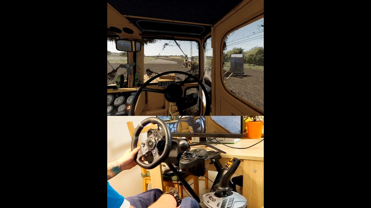 Farming Simulator Kirovets K700 Rába Logitech Steiger Steering Wheel Thrustmaster Farmstick 