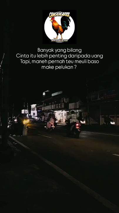 Katanya cinta lebih penting dari uang #cangehgar #komedi #lucu #ngakak #aslisunda