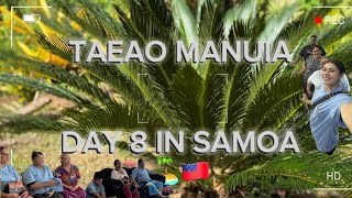 SAMOA VLOG 8  Sinamoga | Moanalisa with our Aautalavou EFKS Ōtāhuhu |  Laulii | Scoops