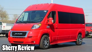 2021 Ram ProMaster 9 Passenger Conversion Van by Sherry Vans | Review