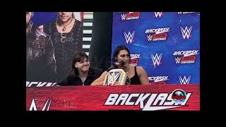 WWE - Back Lash - Conference Press - Bad Bunny - Luchadores