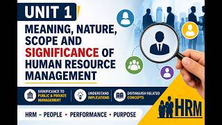 Full Hindi | Unit 01 of MPA 014 Human Resource Management | Unit Explanation | How to find News