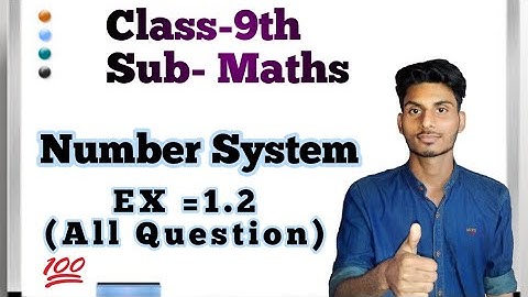 Number system - ex-1.2 || Class-9 Maths || chapter-1 NCERT || SC MATHEMATICS|| @PathshalaOfficial