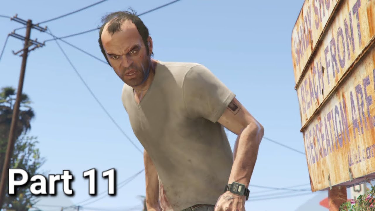 Grand Theft Auto 5 part 11 walkthrough gameplay PS5 - YouTube