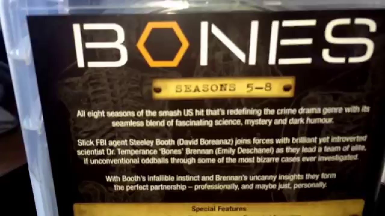 Bones Dvd collection set season 1 to 8 - YouTube