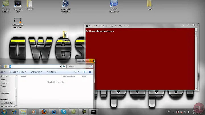 Command Prompt Basics-Moving Files and Folders in CMD [Tutorial 2]