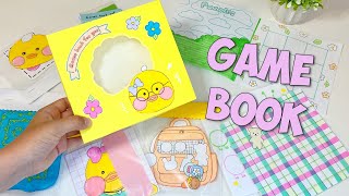 DIY Paper GAME BOOK! A set for creating a book with games for ducks LALAFANFAN! Piper duck ideas!