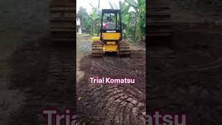 trial Komatsu #fypyoutube #automobile #komatsu #douzer