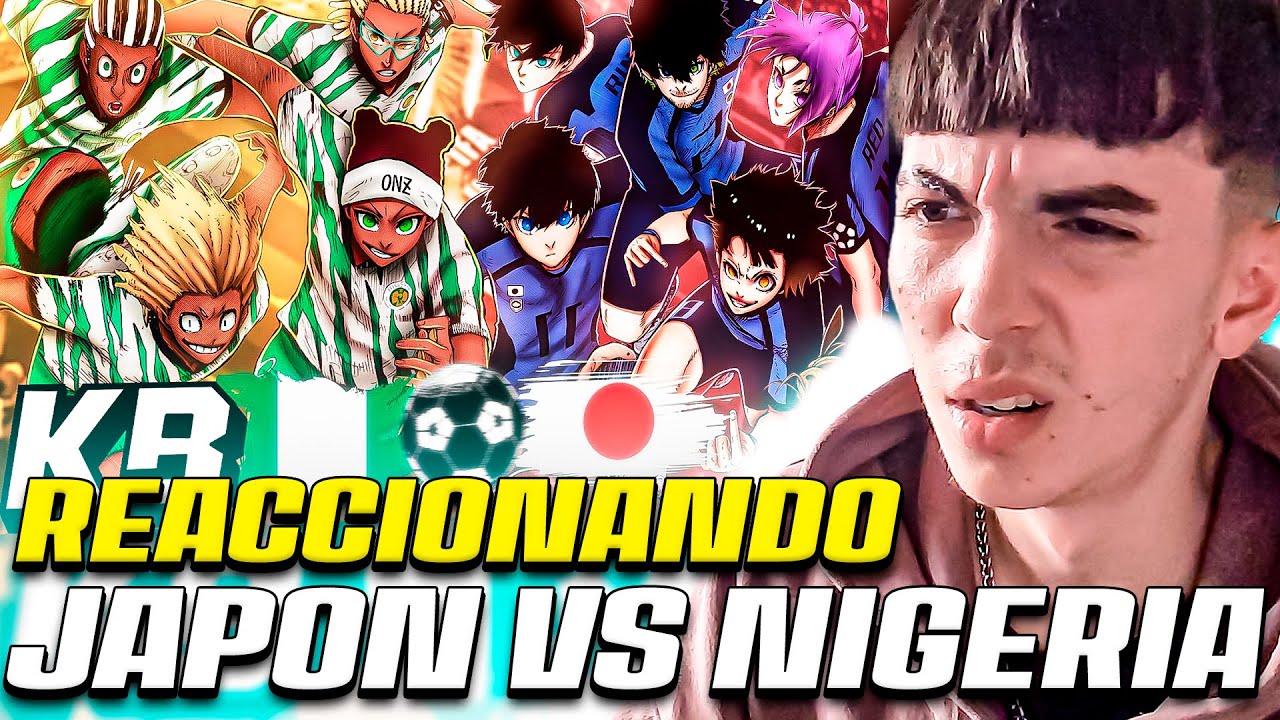 REACIONANDO AL RAP DE NIGERIA VS JAPON| BLUE LOCK| KBALLERO
