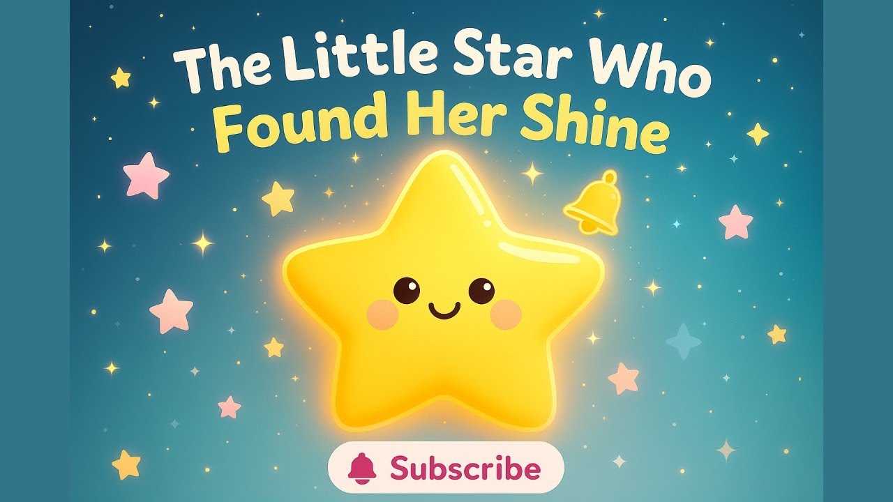 The Little Star Who Found Her Shine 🌙 | Bedtime Story for Kids | Moral ...