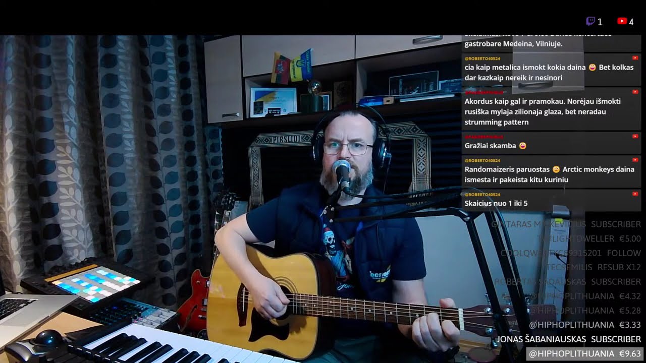 Dainos su gitara. #koveriai #gyvai #gitara