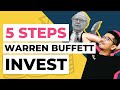 How To Invest For Beginners【STEP BY STEP】| How to invest | Invest like Warren Buffet