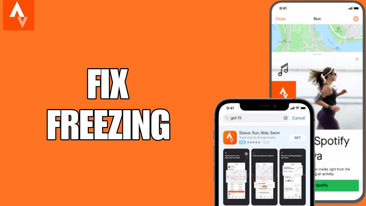 How To Fix And Solve Freezing On Strava App | Step By Step