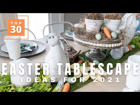 Video: Happy Easter: Beautiful Table Decoration For Your Magical Party