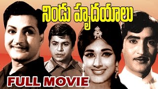 Nindu Hrudayalu Telugu Full Movie - NTR, Sobhan Babu, Chalam, Vanisri - V9videos