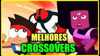 OS MELHORES CROSSOVERS DOS DESENHOS QUE VOCÊ NÃO VIU